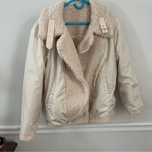 Reversible Sherpa jacket